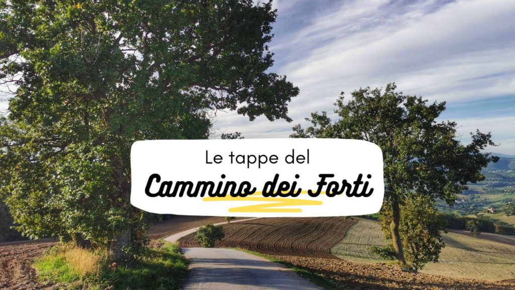 le tappe del cammino dei forti